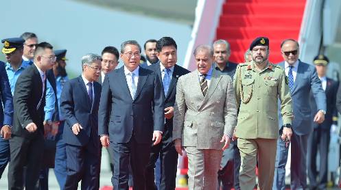 Chinese PM Li Qiang in Pakistan on four-day visit