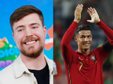 Cristiano Ronaldo and MrBeast team up